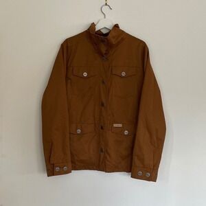 Powder River Outfitters Panhandle Collection Mens XL Brown Field Utility Jacket